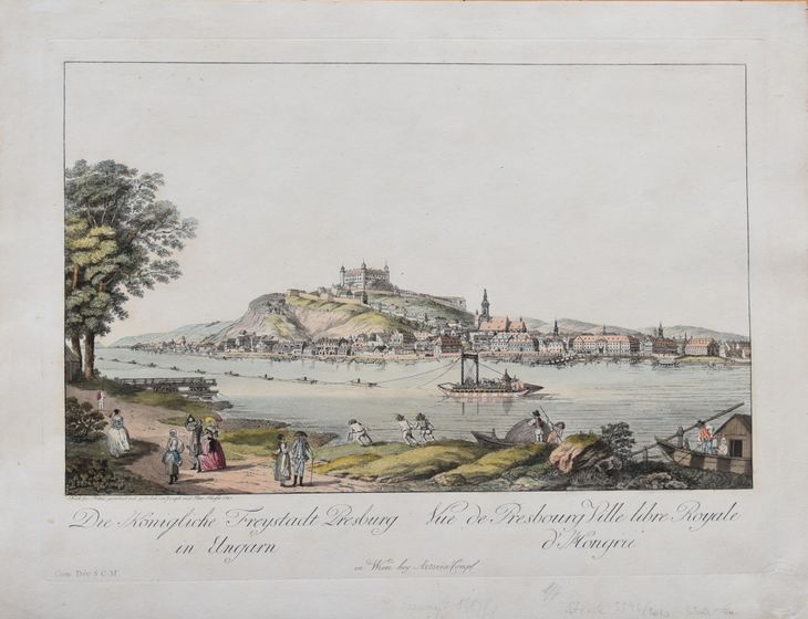 Joseph Schaffer/Peter Schaffer: Bratislava (Die Königliche Freystadt Presburg in Ungarn) - 1