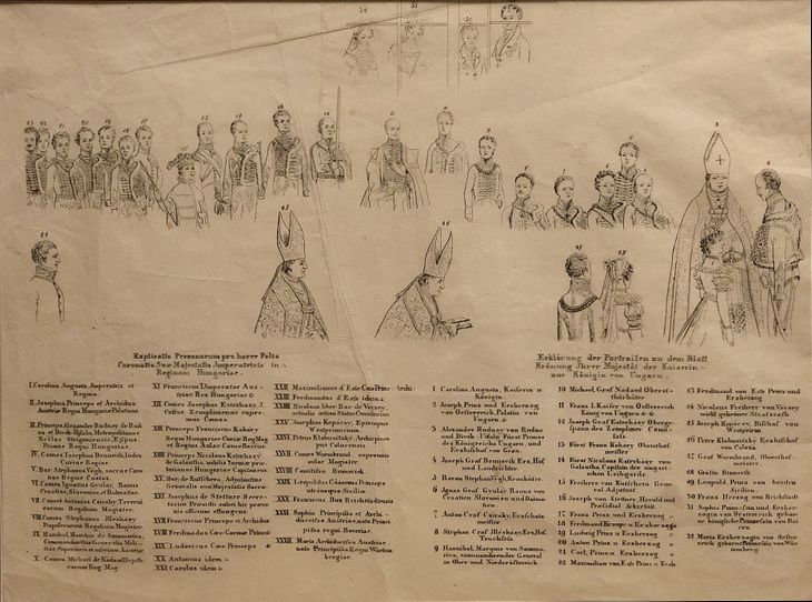 Korunovácia Karolíny Augusty za uhorskú kráľovnú 25. septembra 1825 - 2