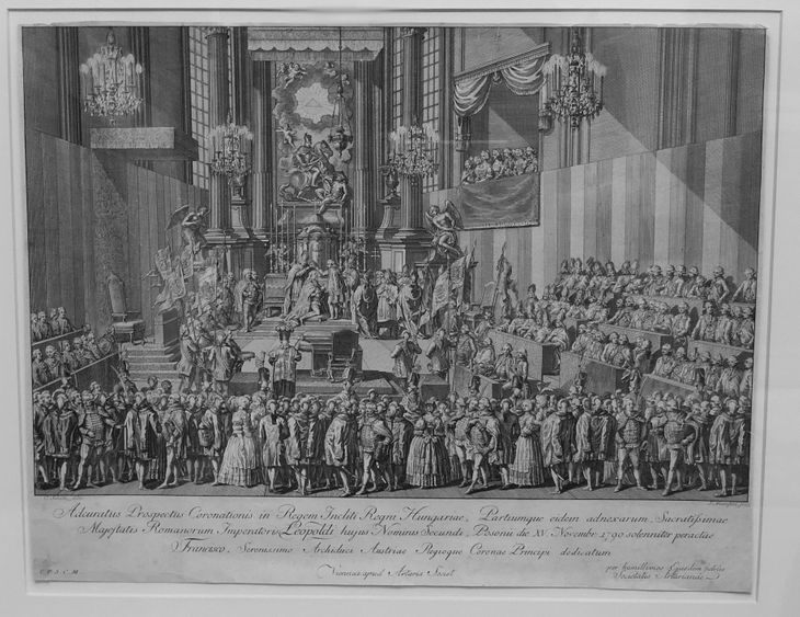 Korunovácia Leopolda II. - 1