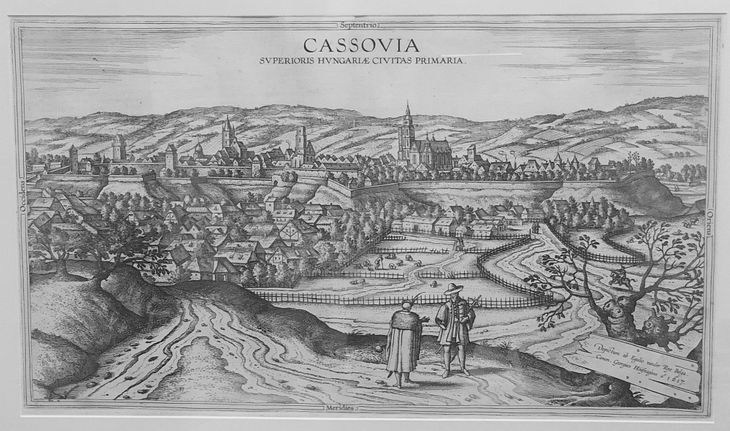 Braun & Hogenberg: Košice, Cassovia. - 1