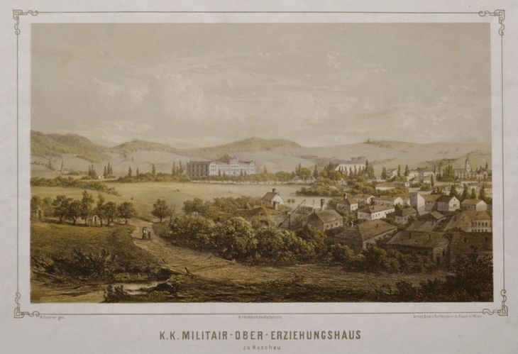 Košice - K. K. Militair - ober - Erziehungshaus zu Kaschau - 1